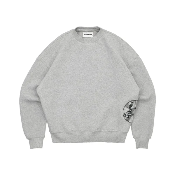 Episode Disc Sweatshirt Grey (1)