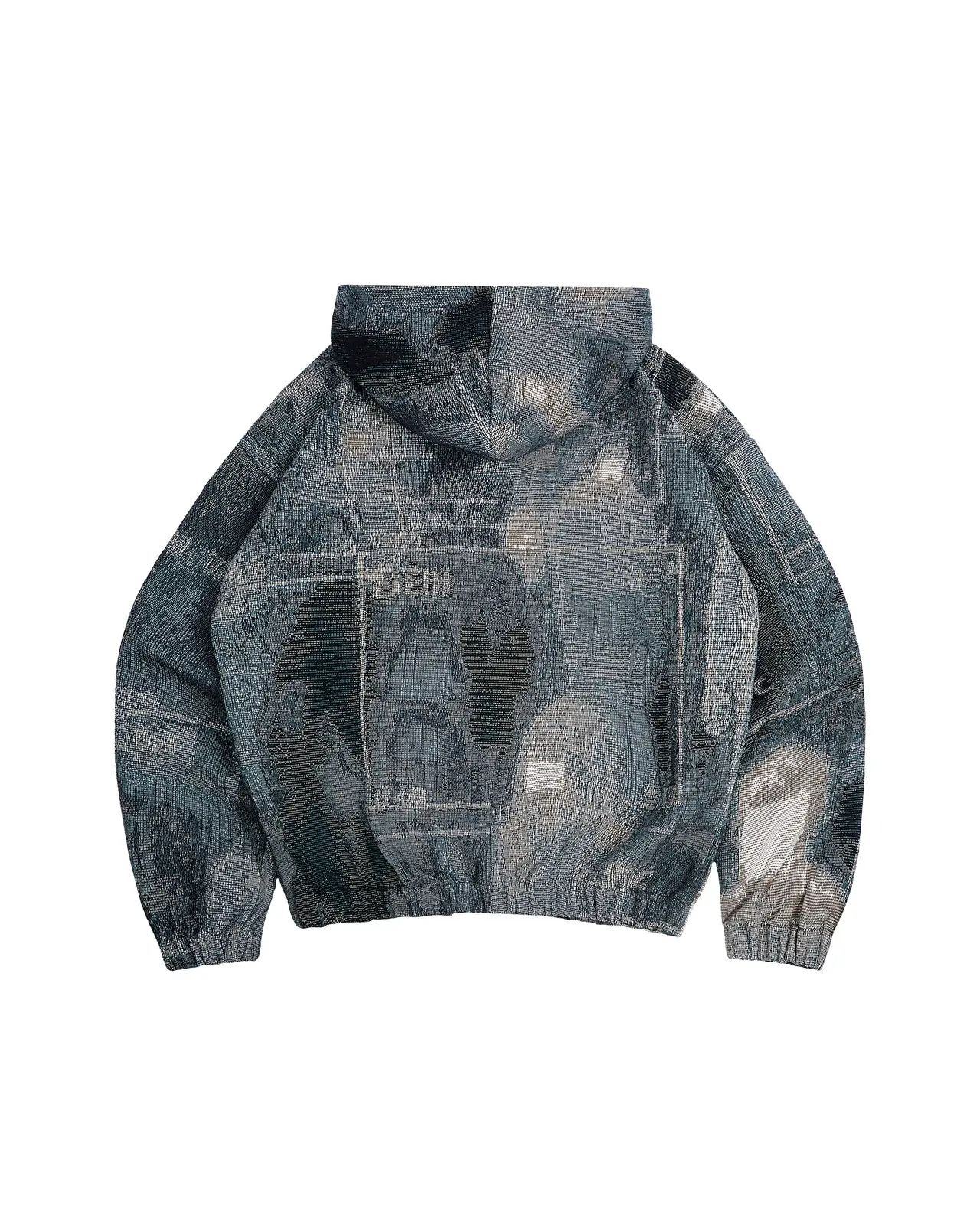 Episodes Cctv Tapestry Hoodie Black (9)