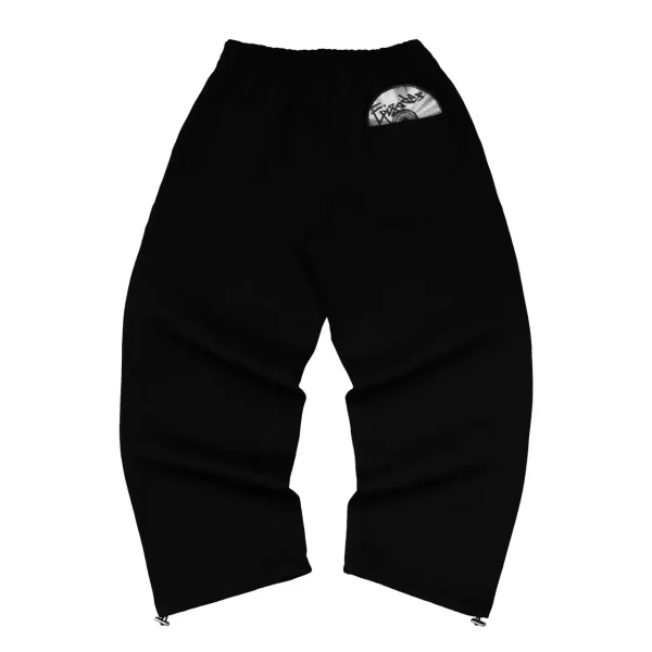 Episodes Disc Baggy Joggers Black (1)