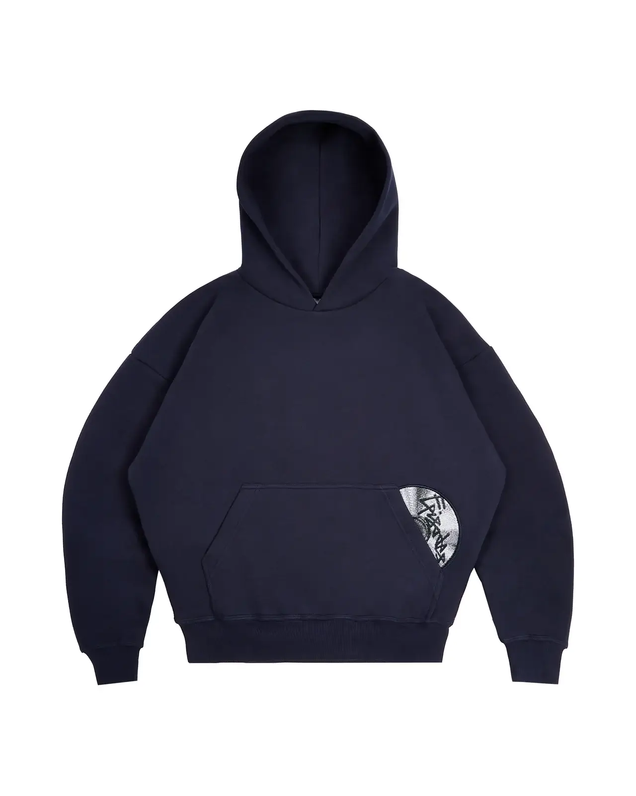 Episodes Disc Hoodie Navy (8)